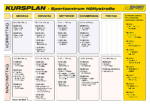 Kursplan L.E. Sport e.V.